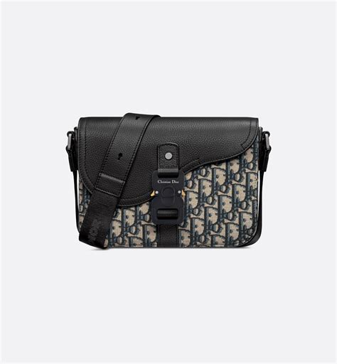 black dior messenger bag|saddle messenger bag dior.